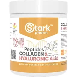 Коллаген Stark Pharm Collagen Peptides & Hyaluronic Acid Strawberry-Banana 225 г