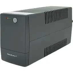 ДБЖ Qoltec QLT1000 (600W) Proxima-L, LED, AVR, 3st, 2xSCHUKO socket, 1x12V9Ah, metal Case