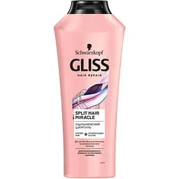 Ущільнюючий шампунь Gliss Split Hair Miracle для пошкодженого волосся та посічених кінчиків 400 мл