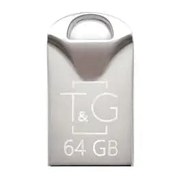 Флеш-накопичувач USB 64GB T&G 106 Metal Series Silver (TG106-64G) - мініатюра 2