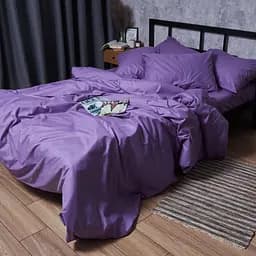 Комплект постільної білизни Moon&Star Бязь Gold Люкс Violet Charm двоспальний 175х210 наволочки 4х70х70 - мініатюра 8