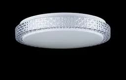 Люстра стельова LED Splendid Ray L8207A, 72W, білий, з пультом, регулювання яскравості, сучасний стиль