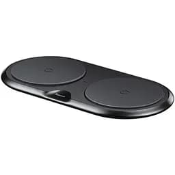 Бездротовий зарядний пристрій Baseus Dual Wireless Charger WXXHJ-A01 Black - мініатюра 6