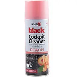 Поліроль для панелі приладів Nowax Cockpit Cleaner Spray Персик 450 мл (NX00456)