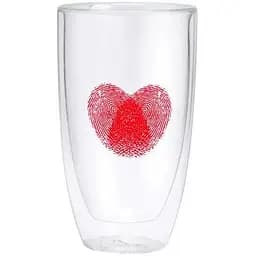 Склянка з подвійною стінкою 320 мл Аморе DOBLO