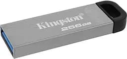 USB Flash Kingston DataTraveler Kyson USB 3.2 256Gb Silver Black - мініатюра 2