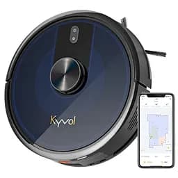 Робот-пилосос Kyvol Cybovac L30 Lidar 210 ml+210 ml 2600 mA 2500 pa Google Assistant Amazon Alexa - мініатюра 2