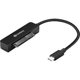 Перехідник USB 3.1 Type-С SATA III F Gen.2 Sandberg чорний