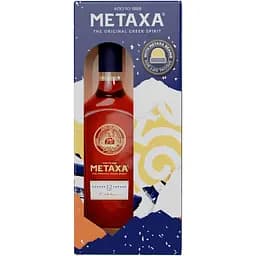 Алкогольный напиток Metaxa 12 звезд 40% 0.7 л + подарок шапка