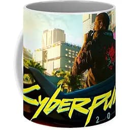 Кухоль GeekLand Cyberpunk 2077 Кіберпанк 2077 В-Крейда CY 02.575 330 мл білий - мініатюра 3
