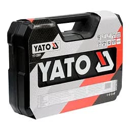 Набір головок торцевих Yato квадрат 1/2", 1/4" з інструментами 82 шт. (YT-12691) - мініатюра 3