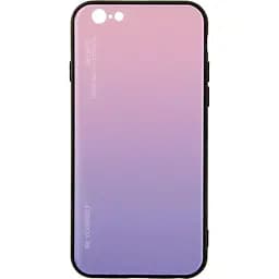 Чехол-накладка Toto Gradient Glass Case Apple iPhone 6/6S Pink