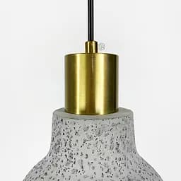 Підвіс Terrazzo Toco із сірим бетонним плафоном в стилі Ар-деко Line.F MJ 167/1 GR - мініатюра 5