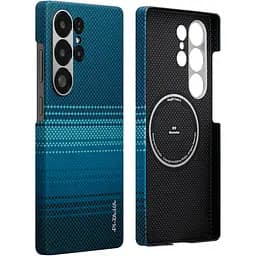 Чохол Pitaka Tactile Woven MagEZ для Samsung Galaxy S25 Ultra Moonrise (KS2502U) [135431] - мініатюра 4