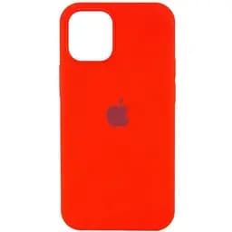 Чехол Epik Silicone Case (AA) Logo with MagSafe для Apple iPhone 11 (6.1) Красный/Red