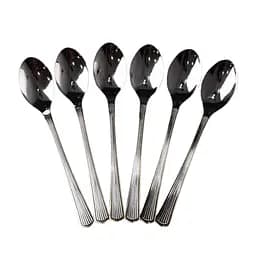 Набор чайных ложек Yiwu 6 штук из нержавеющей стали 14.5 см ложки чайные посуда нержавейка десерт кофе HP-16978-03