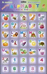 Магнитный набор букв"Alphabet" 1168ATS английская азбука