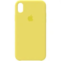 Чохол-накладка Toto Silicone Case Apple iPhone XR Lemon Yellow