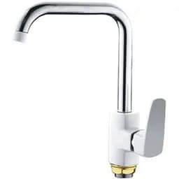 Кухонний змішувач білий Mixxus Missouri 014-G (MI0595)