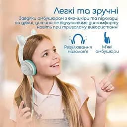 Навушники Promate Panda Aqua (panda.aqua) - мініатюра 5