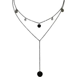 Серебряное колье Диама с фианитами. Артикул 51011116833