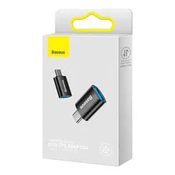 Перехідник Baseus Ingenuity Series Mini OTG Adaptor USB-A 3.1 to Type-C ZJJQ000001 - мініатюра 7