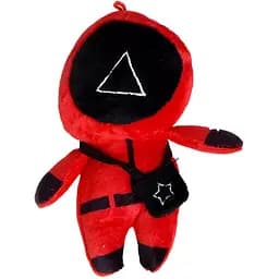 М'яка іграшка Гра в кальмара Наглядач Трикутник (С 50227)