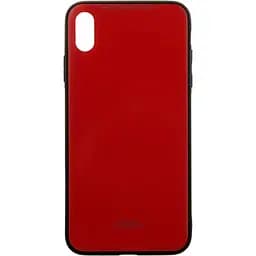 Чохол-накладка Toto Pure Glass Case Apple iPhone XS Max Red - мініатюра 3