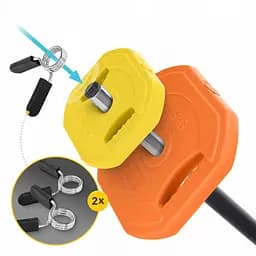 Штанга для фітнесу 4FIZJO Fitness Pump 20 кг (P-5907739315656) - мініатюра 10
