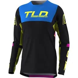Велоджерси Troy Lee Designs Sprint Jersey Fractura Black/Pink XL (1106-323331005)