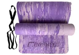 Килимок для йоги та фітнесу s-EVA Mat 8 мм Фіолетовий EasyFit fit0025107 - мініатюра 2