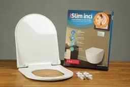 Сидения для унитаза с микролифтом NKP Slim INCI 0338 Soft Close+Quick Release из термопласта