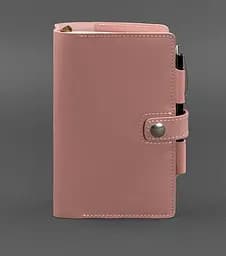 Жіночий шкіряний блокнот (Софт-бук) 4.0 рожевий