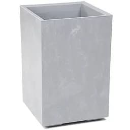 Вазон Lamela Karo 40х40х60 см серый бетон (9709922)
