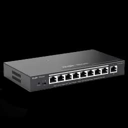Комутатор Ruijie 9 портів керований PoE (RG-ES209GC-P) - мініатюра 2