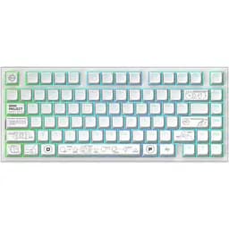 Клавиатура Dark Project ALU81 Terra Nova ENG/UA White (DPKB_NOVA_81_ANSI_WHITE_UA) [122655]