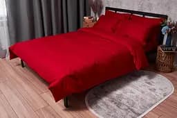 Пододеяльник Moon&Star Satin Stripe Stripe Red Двуспальный 175x210 см