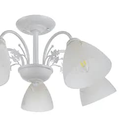 Люстра стельова Brille E14 60W WH (LK-685C/5) - мініатюра 5