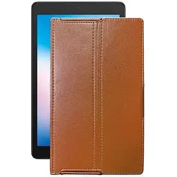 Чохол StatusCASE з екошкіри для планшету Alcatel 3T 8 2020 Коричневий