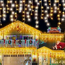 Вулична гірлянда бахрома 22.5 м 500 LED - мініатюра 4
