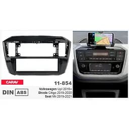 Перехідна рамка Volkswagen Up!, Skoda Citigo, Seat Mii Carav 11-854 - мініатюра 5