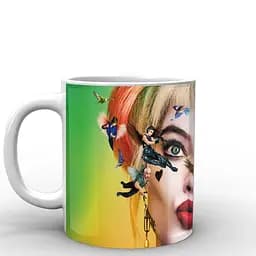 Кухоль GeekLand Хижі птахи Харлі Квін промо фото Birds of Prey BOP.03.05 330 мл білий