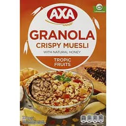 Мюслі медові AXA з тропічними фруктами 270 г (851699)