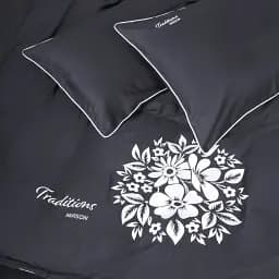 Наволочка MirSon Сатин Elit 0240 Iron grey Traditions 40х40 см серая (2200010537901)