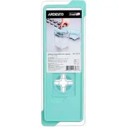 Форма для льоду Ardesto Fresh 12 кубиків прозора з силіконовим дном та кришкою (AR1101TP) - мініатюра 3