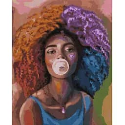 Алмазная мозаика Brushme В стиле хуба-буба на подрамнике 40х50 см (DBS1039)