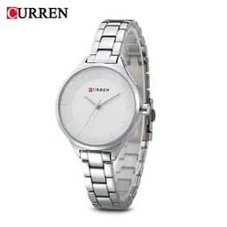 Годинники наручні жіночі Curren 9015 Silver White (18679) - мініатюра 2