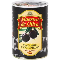 Маслини Maestro De Oliva з кісточкою 420 г (865892) - мініатюра 4