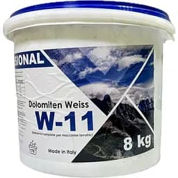 Профессиональный универсальный стиральный порошок DOLOMITEN Weiss W-11 (178прачек) ведро 8кг