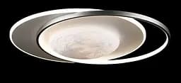 Сучасна стельова LED-люстра Splendid Ray L2907/580/2+1 LED (WHITE+GREY) - білий/сірий, 144 Вт, діаметр 58 см, від 14 до 20 м² - мініатюра 5